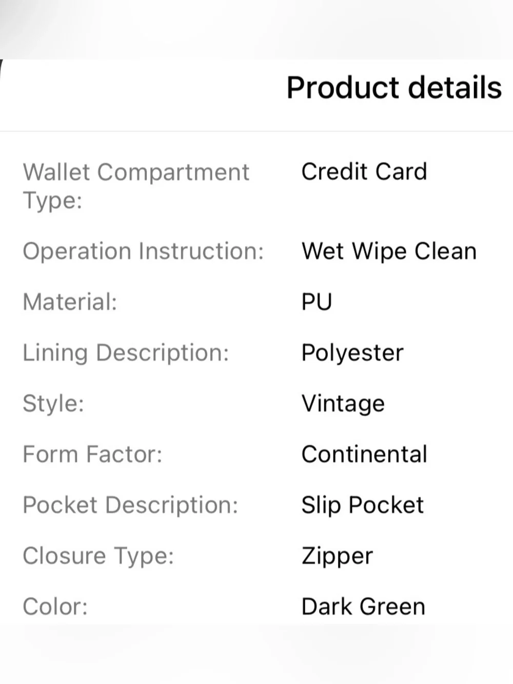 Floral Vintage Zip-Around Wallet-A lovely and unique gift for a friend-No tag